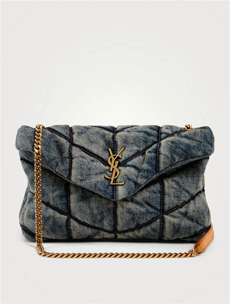 ysl tote bag outfit|ysl denim tote.